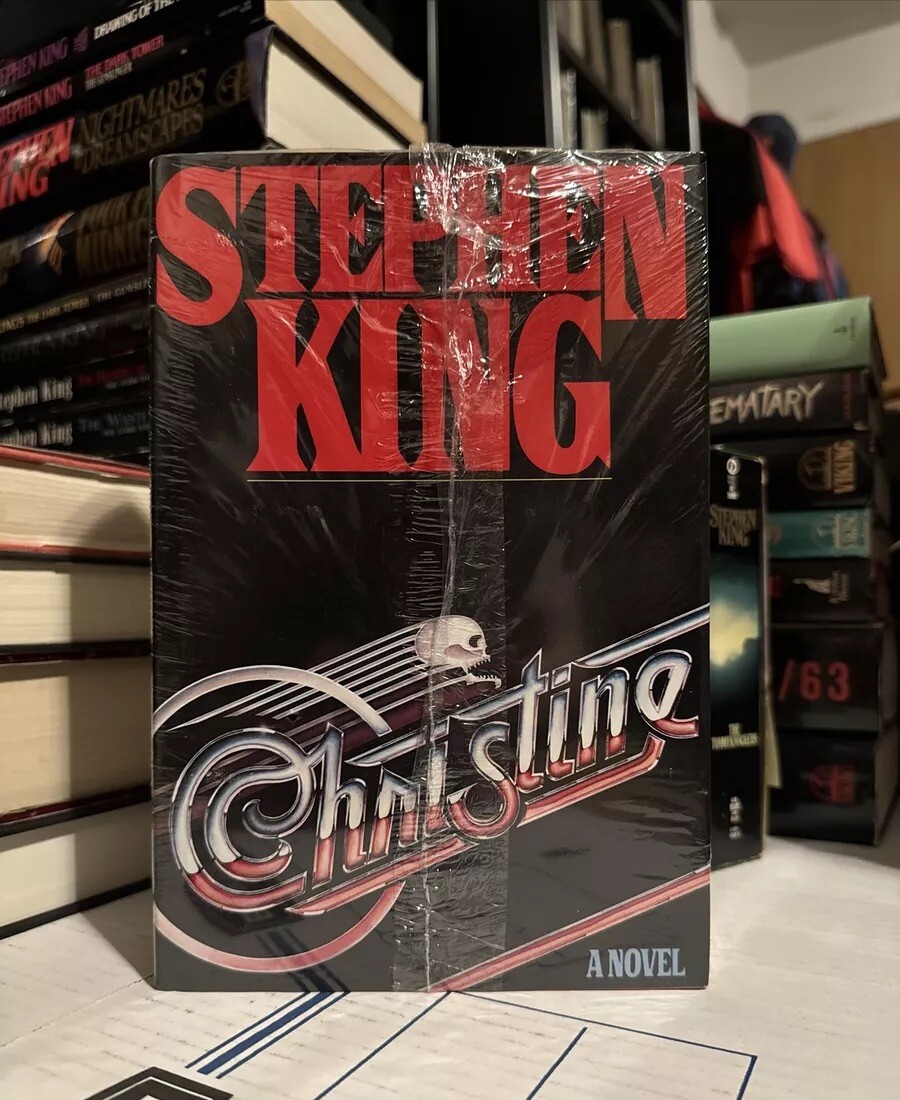 Stephen King Christine 1983 Factory Sealed Viking Hardcover Horror Novel