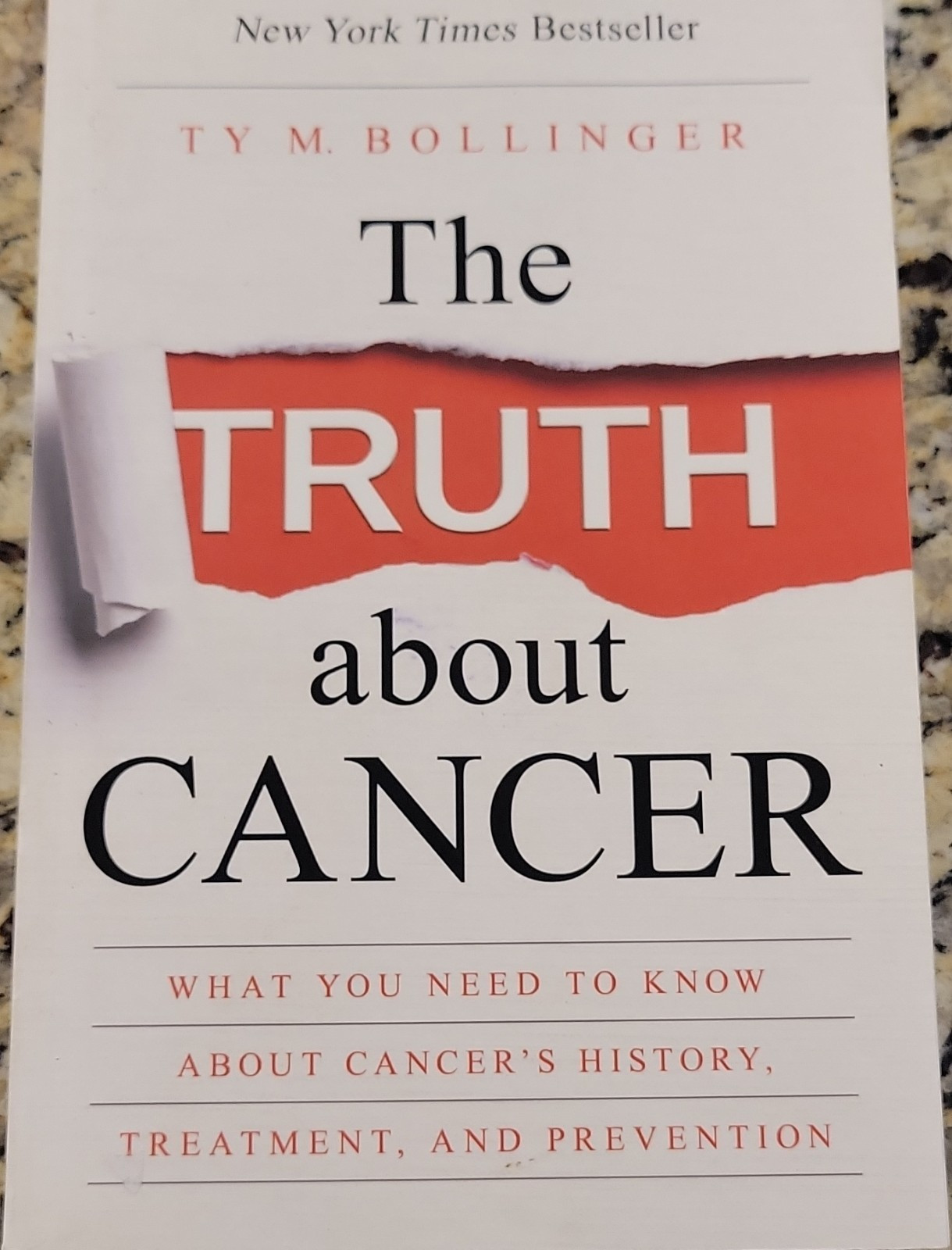 Ty M. Bollinger The Truth About Cancer Paperback Nonfiction Health Cancer
