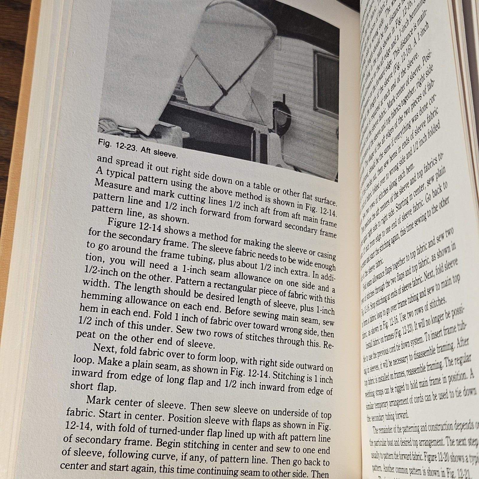 Canvas & Upholstery Projects for Boats & RVs by Jack Wiley 1986 HC TAB Very Good