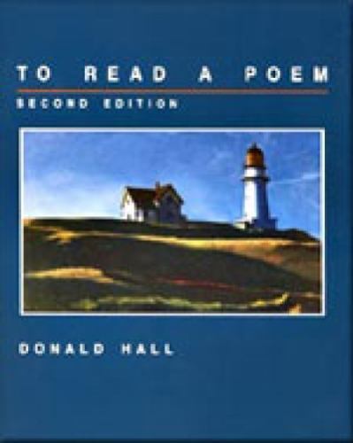 To Read a Poem – 0030555396, Donald Hall, paperback