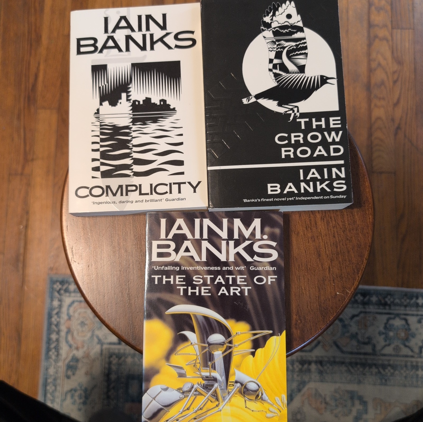 Iain M. Banks 3 Book Lot UK prints Trade Paperbacks VGC+ Orbit Abacus