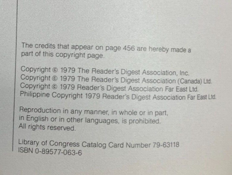 DYI CRAFTS AND HOBBIES READER’S DIGEST HARDCOVER BOOK