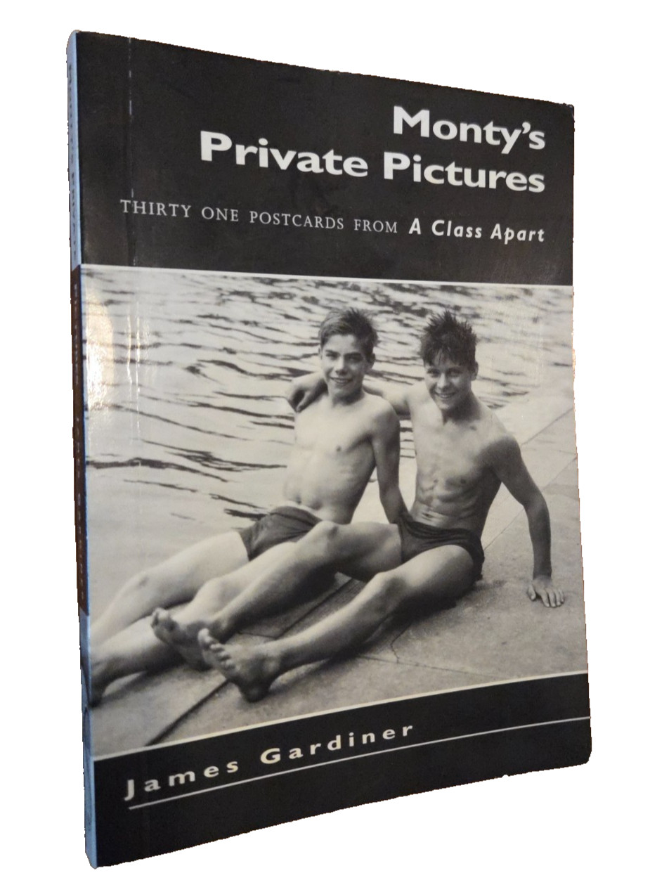 Monty’s Private Pictures Postcard Gay B&W Photos LGBT Book Postcrossing