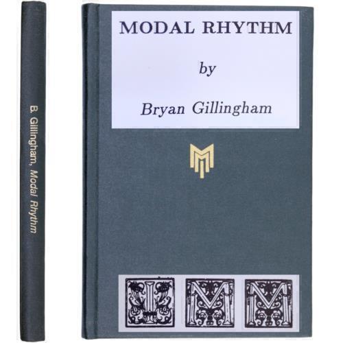 MEDIEVEL MUSIC CLASSICAL MODAL RHYTHM 13th Century Motet Lyric Poetry Theory