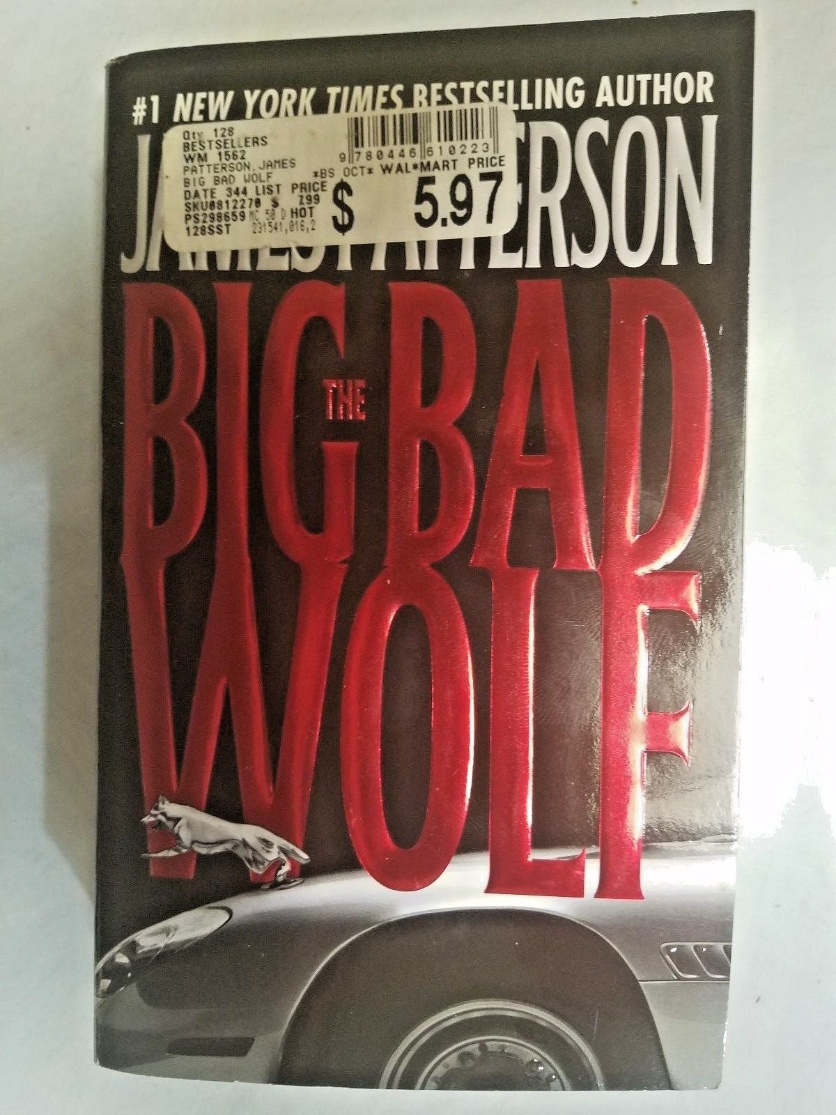 The Big Bad Wolf 9 by James Patterson (2004, Paperback) 1st U.S Paperback print.