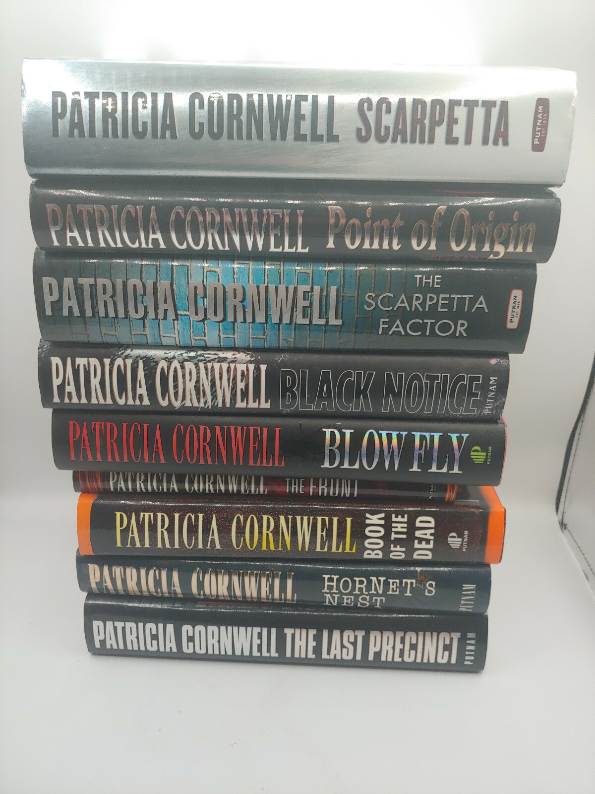 Patricia Cornwell Harcover Book Lot of 9 – Scarpetta Blow Fly