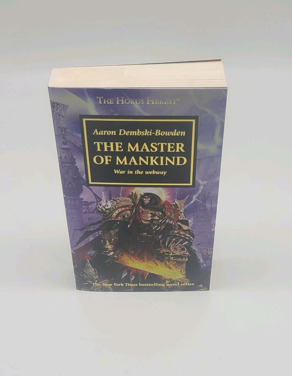 THE MASTER OF MANKIND – HORUS HERESY 41 – BLACK LIBRARY WARHAMMER – PAPERBACK