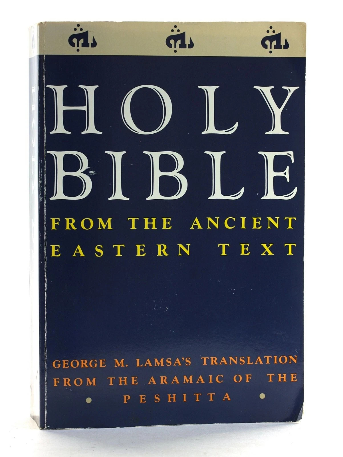 Holy Bible From the Ancient Eastern Text George M. Lamsa 1985 Paperback Aramaic