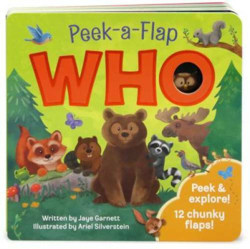 Who: Peek-a-Flap Board Book – Board book By Jaye Garnett – VERY GOOD