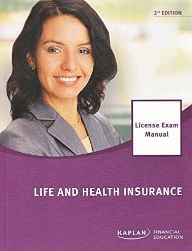 Life and Health Insurance License Exam Manual – Paperback – GOOD