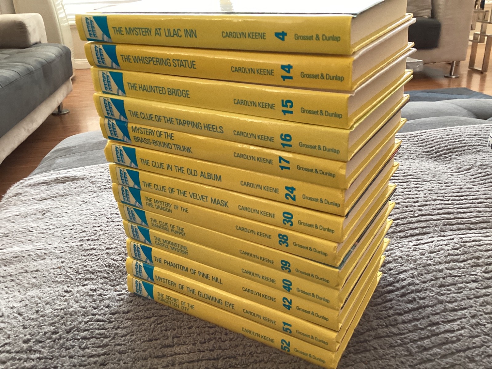Nancy Drew Mystery Stories: 13 Various Volumes Books, New/Unread..