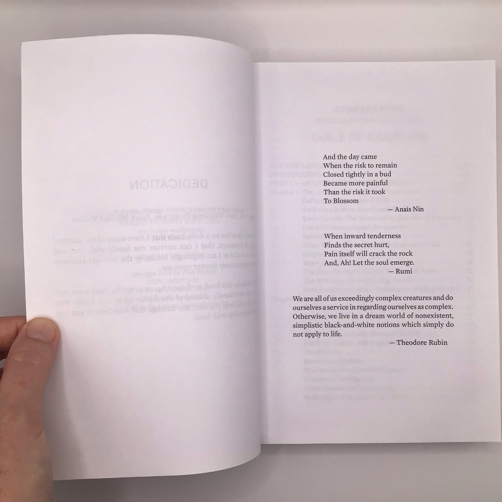 Complex PTSD Surviving to Thriving Map And Guide First Edition By Pete Walker