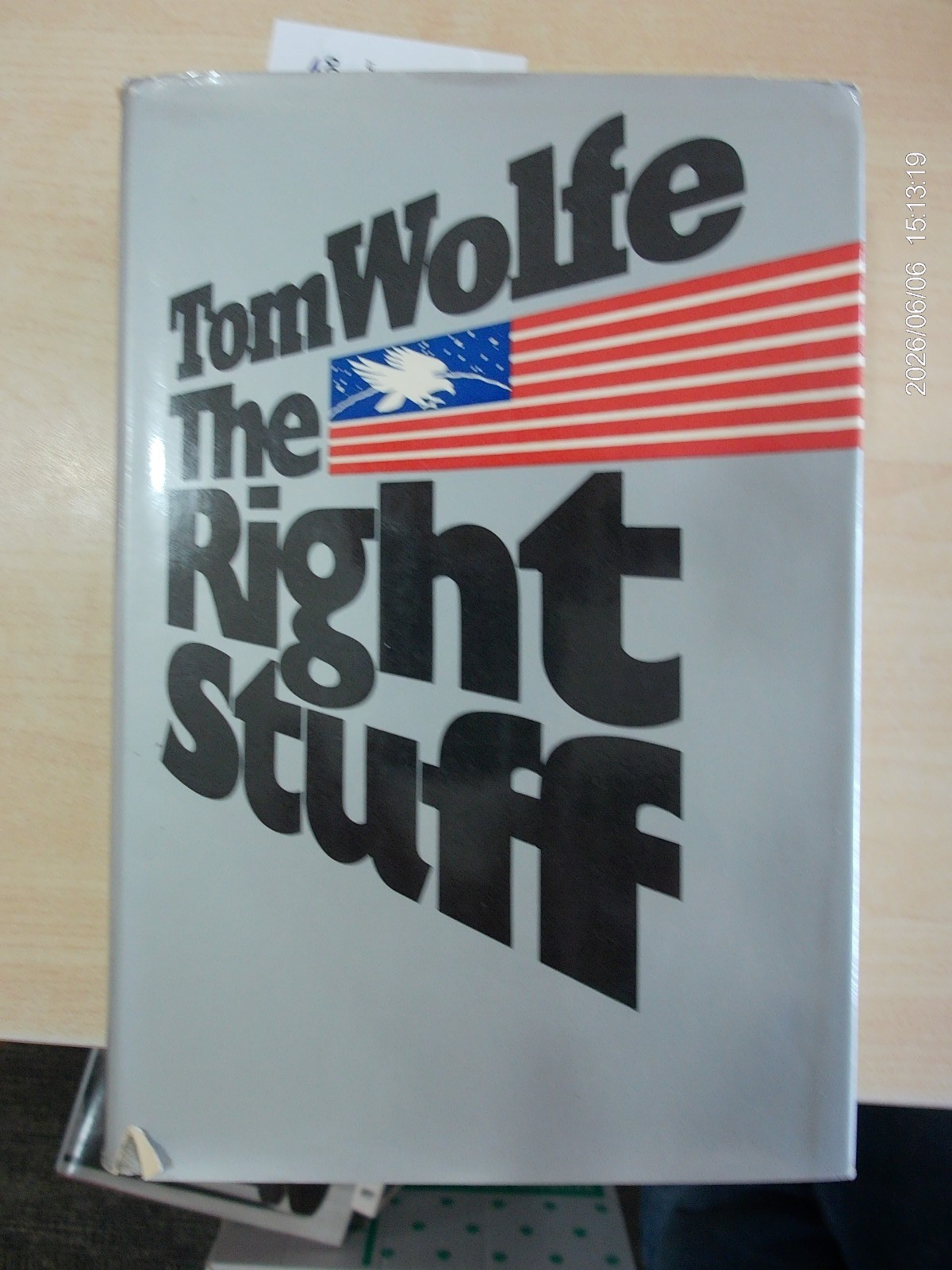 Right Stuff by Tom Wolfe (1979, HB) FIRST Edition/SECOND Printing SIGNED