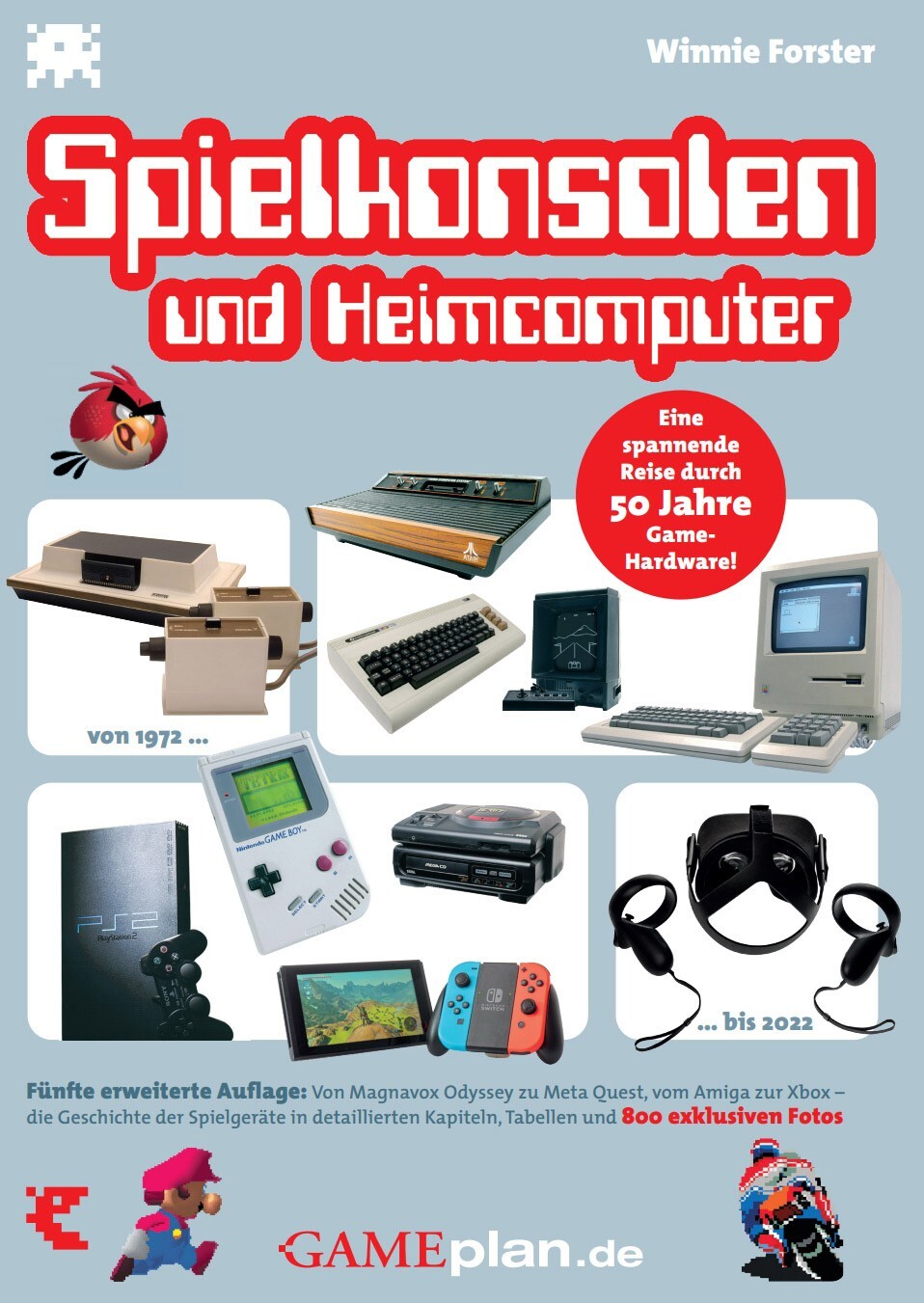 Spielkonsolen und Heimcomputer 1972 bis 2022 | Softcover | 288 Seiten