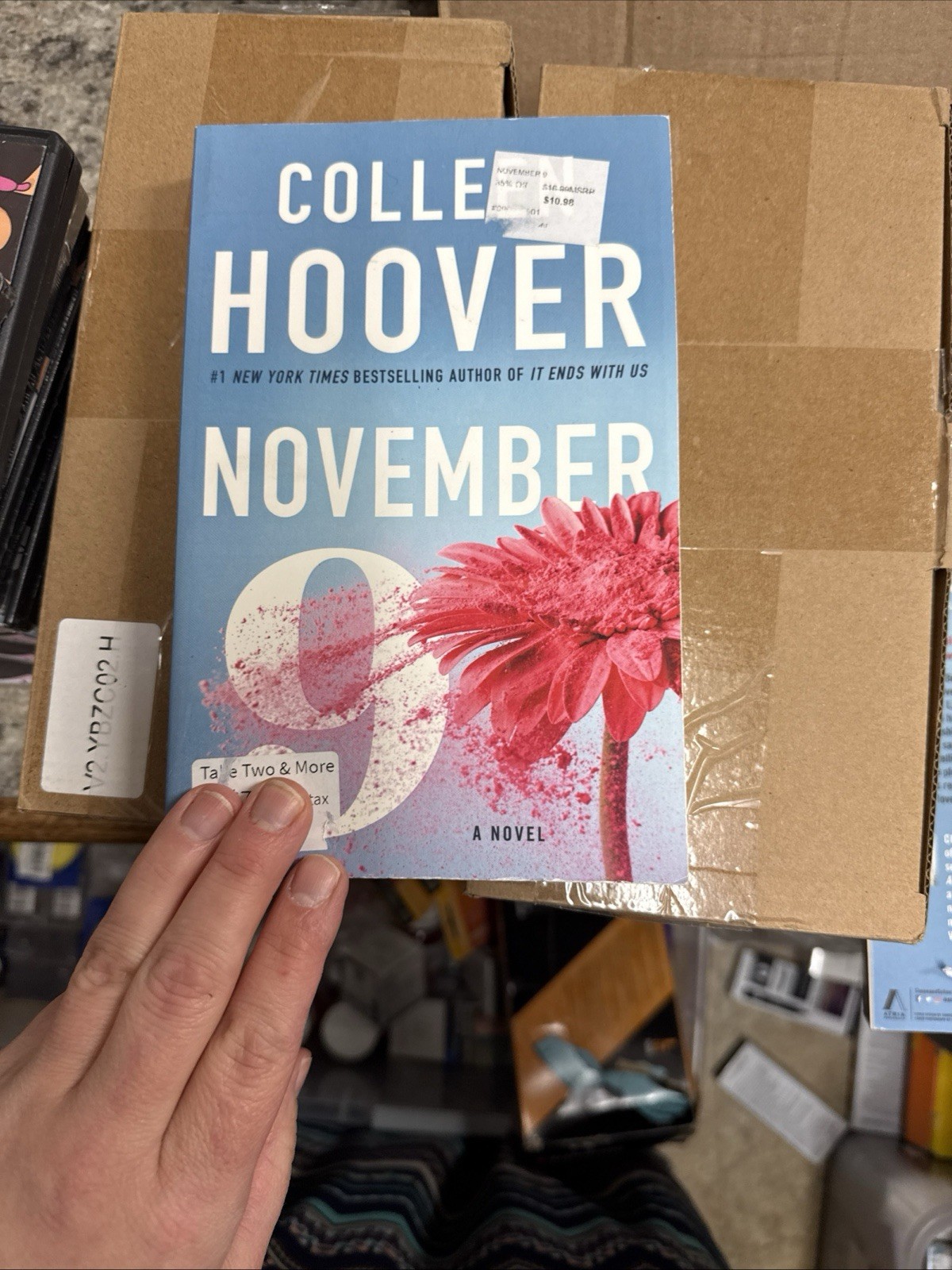 November 9 : A Novel by Colleen Hoover (2015, Trade Paperback)