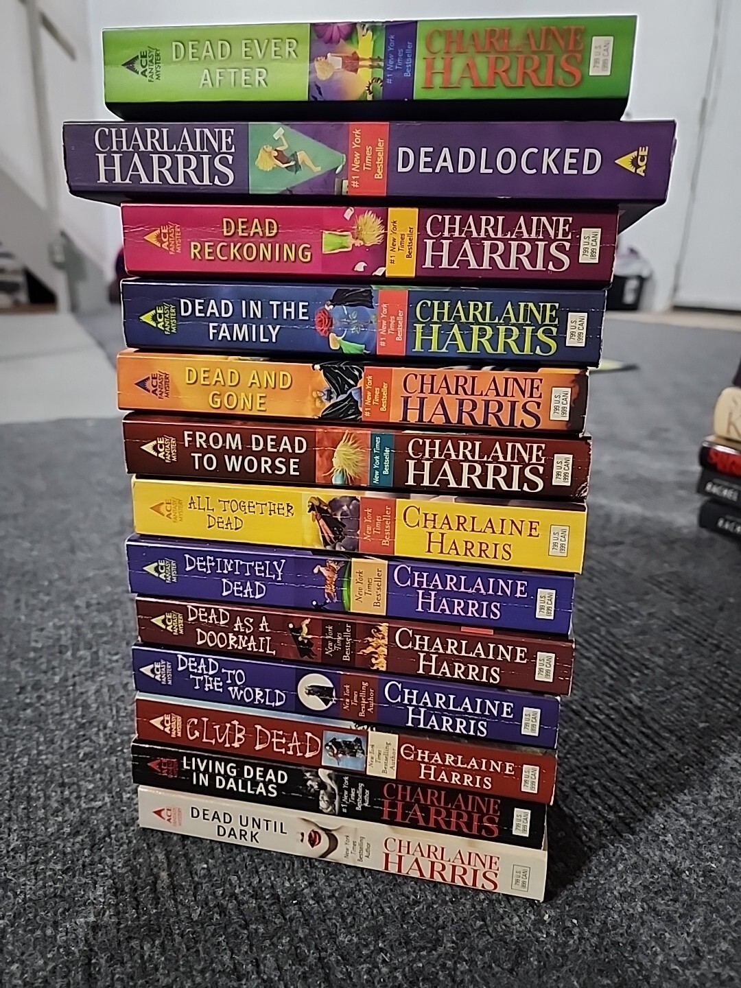 Sookie Stackhouse 1-13 Complete Series Charlaine Harris lot (12 MM+ 1 PB Books)