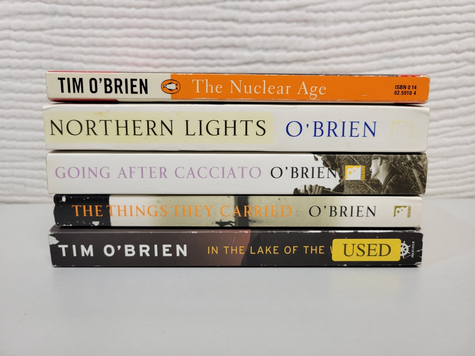 Lot of 5 Tim O’Brien Paperback Books