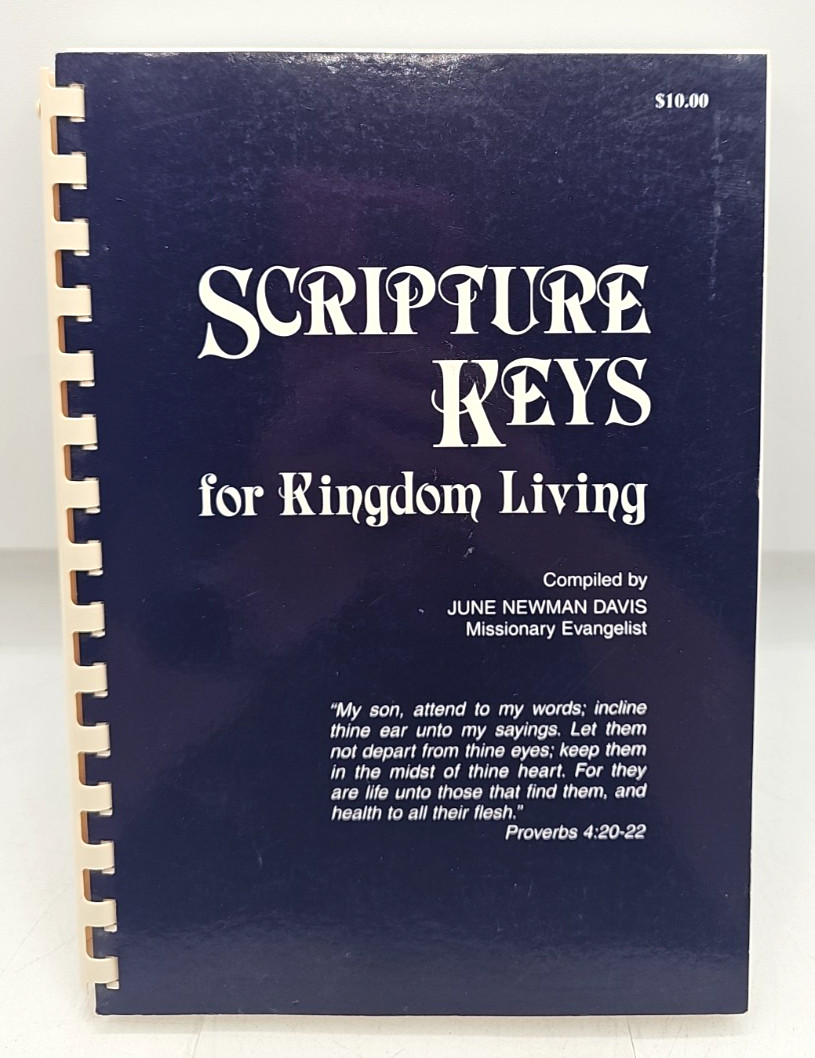Scripture Keys For Kingdom Living June Newman Davis Spiralbound
