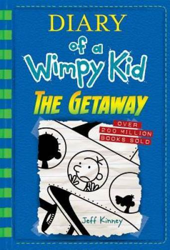 The Getaway (Diary of a Wimpy Kid Book 12) – Hardcover – VERY GOOD