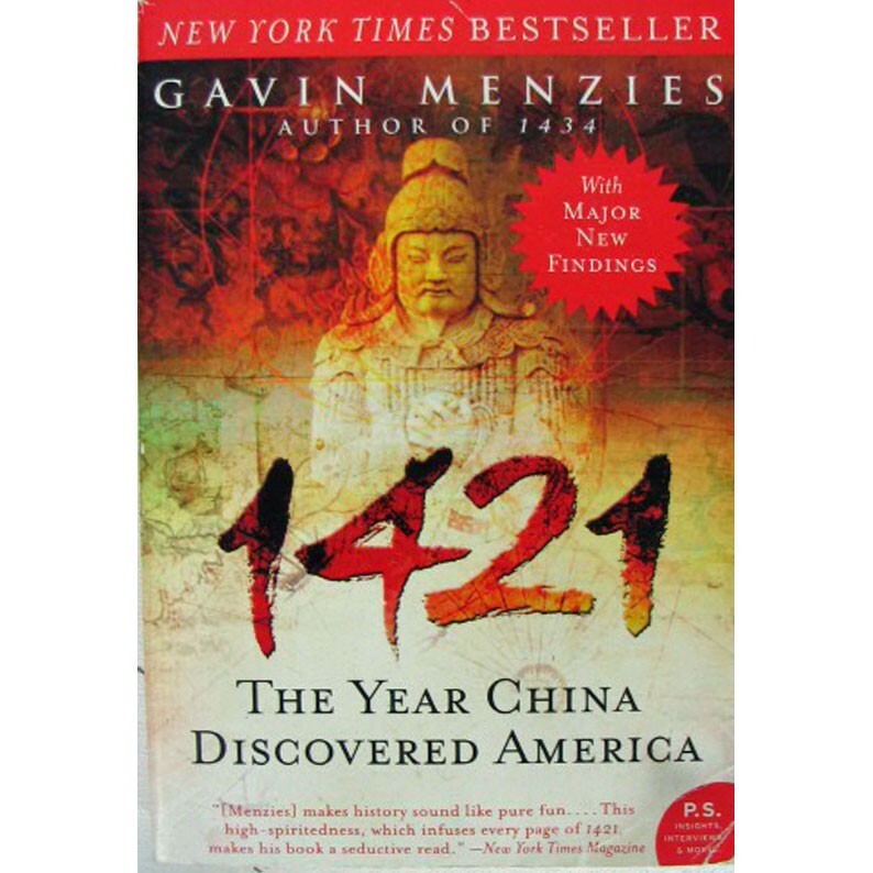 1421 The Year China Discovered America by Gavin Menzies Paperback 2003 650 pages