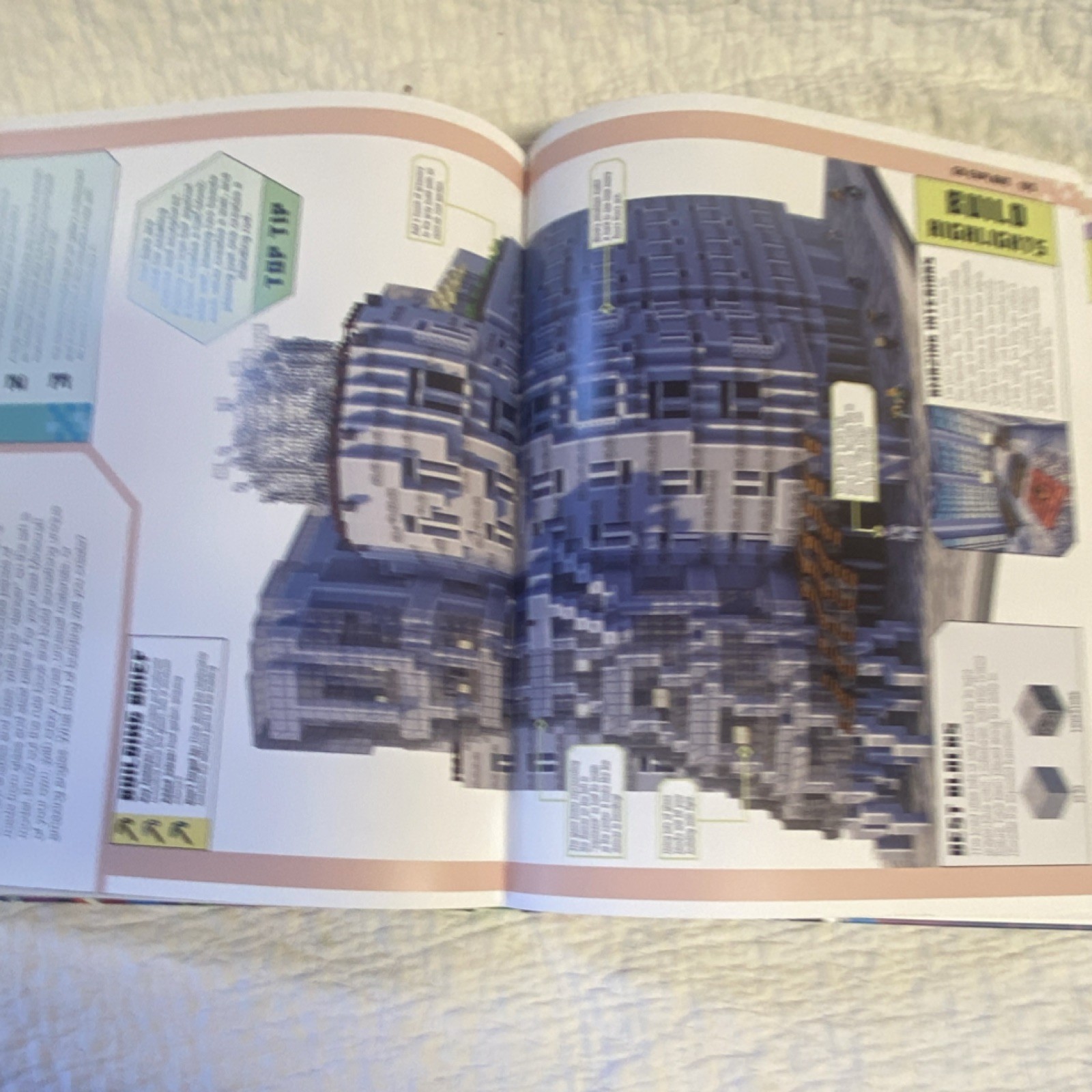 Minecraft The Minecraft Ideas Book 70+ Awesome Builds Hardcover Illustrated 2023