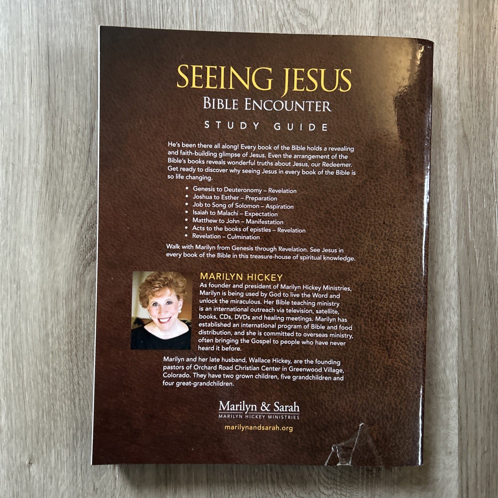 Seeing Jesus Bible Encounter Study Guide Book by Marilyn Hickey Unused Clean