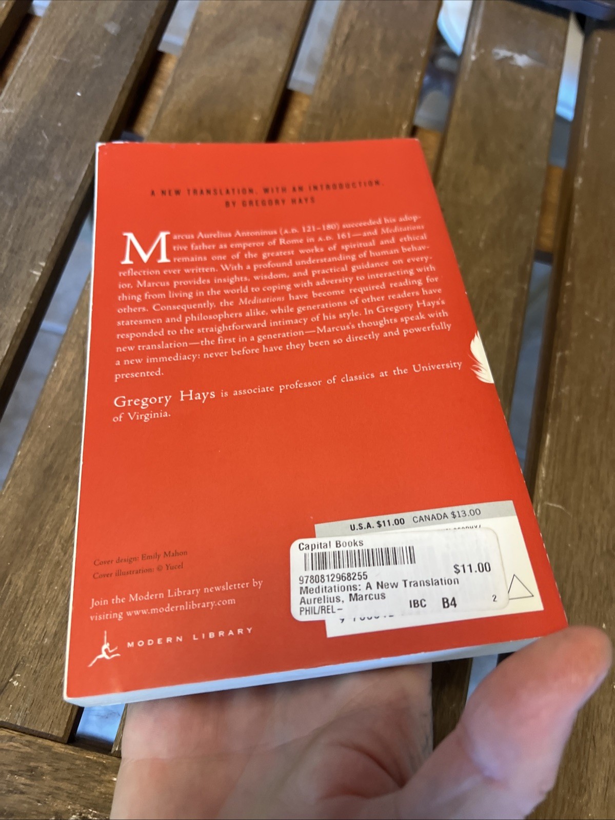 Meditations by Marcus Aurelius (2003, Trade Paperback)
