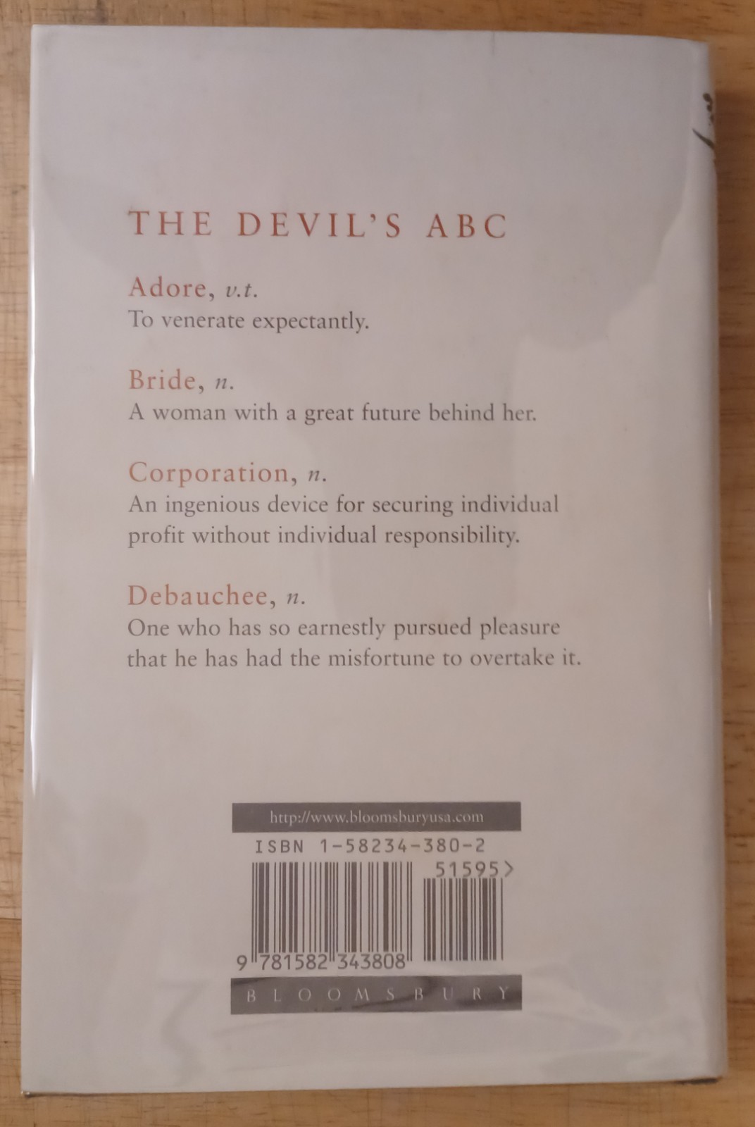Ralph Steadman, The Devil’s Dictionary. Ambrose Bierce 1st Print Hardcover. Nice