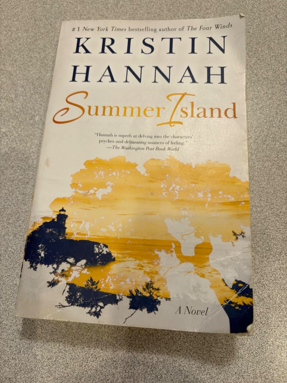 Summer Island: A Novel – Paperback By Hannah, Kristin – VERY GOOD CONDITION