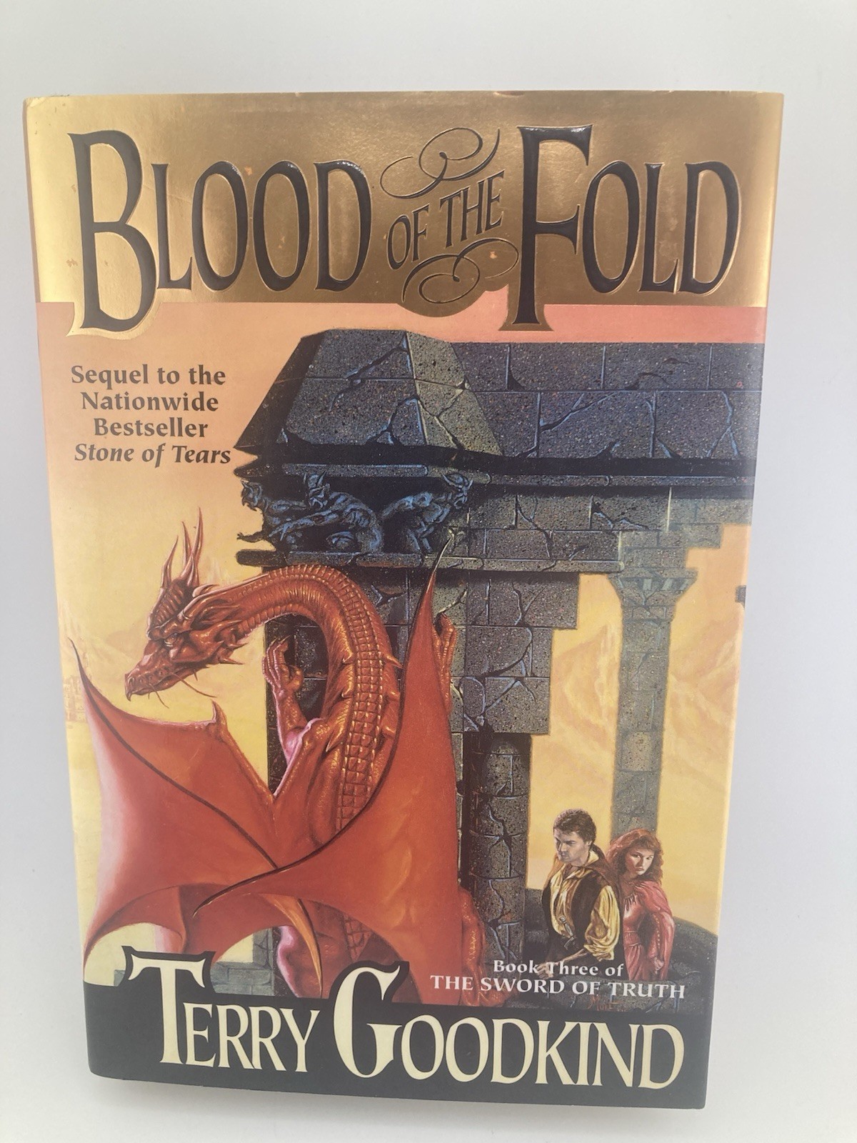 Blood Of The Fold Terry Goodkind 1st Edition 1st Printing 1996 HC Fantasy Book