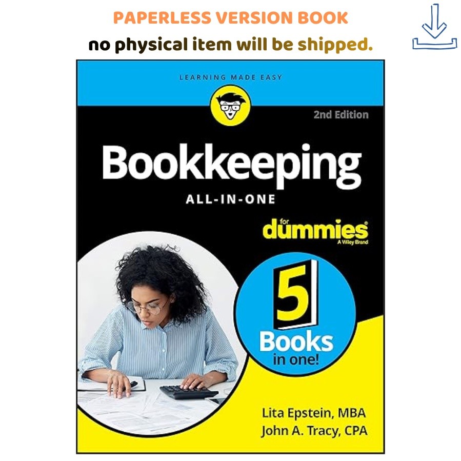 Bookkeeping All-in-One For Dummies (For Dummies (Business , Lita Epstein 2019