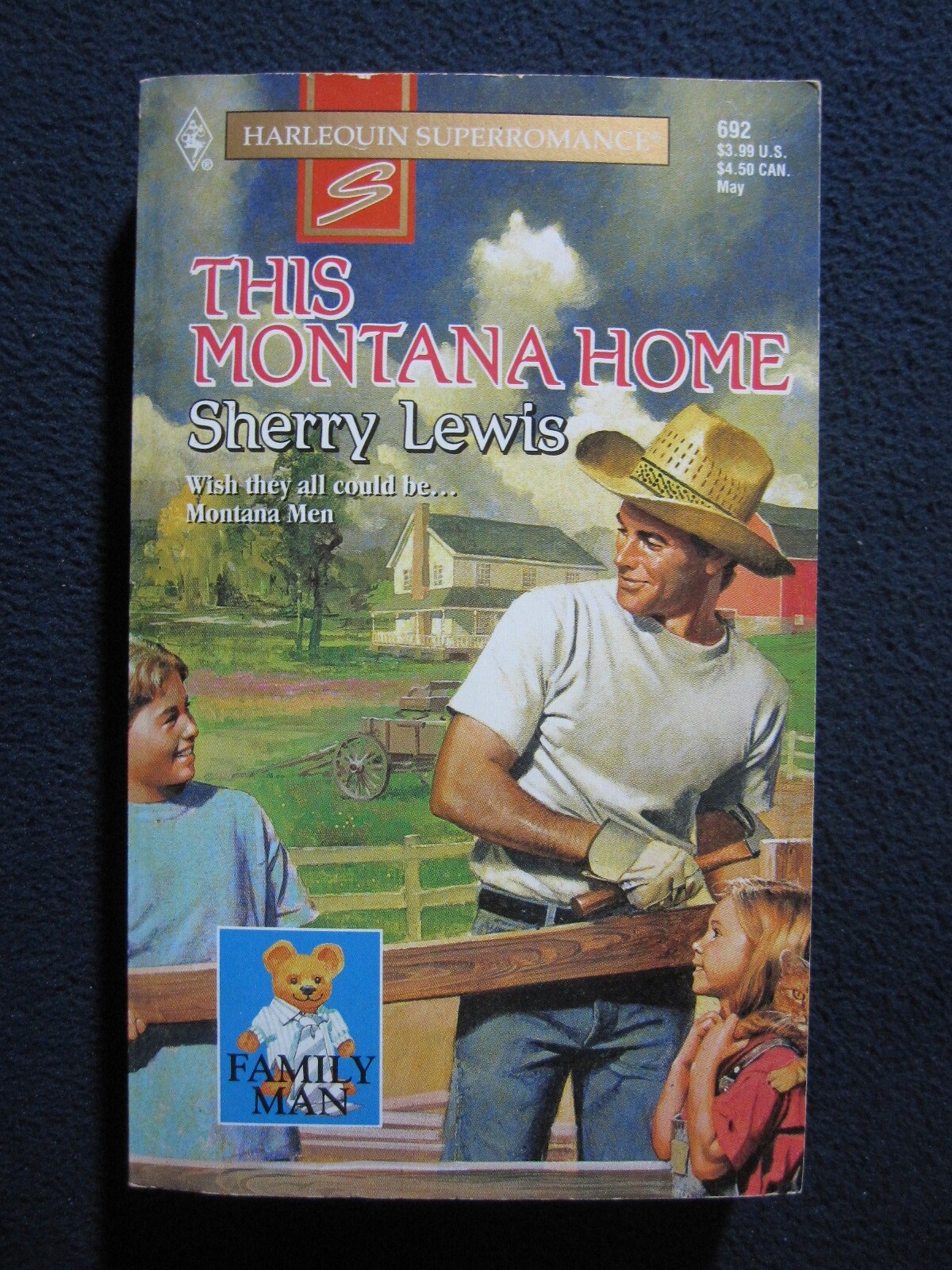 This Montana Home : Family Man (Harlequin Superromance No. 692) Sherry Lewis