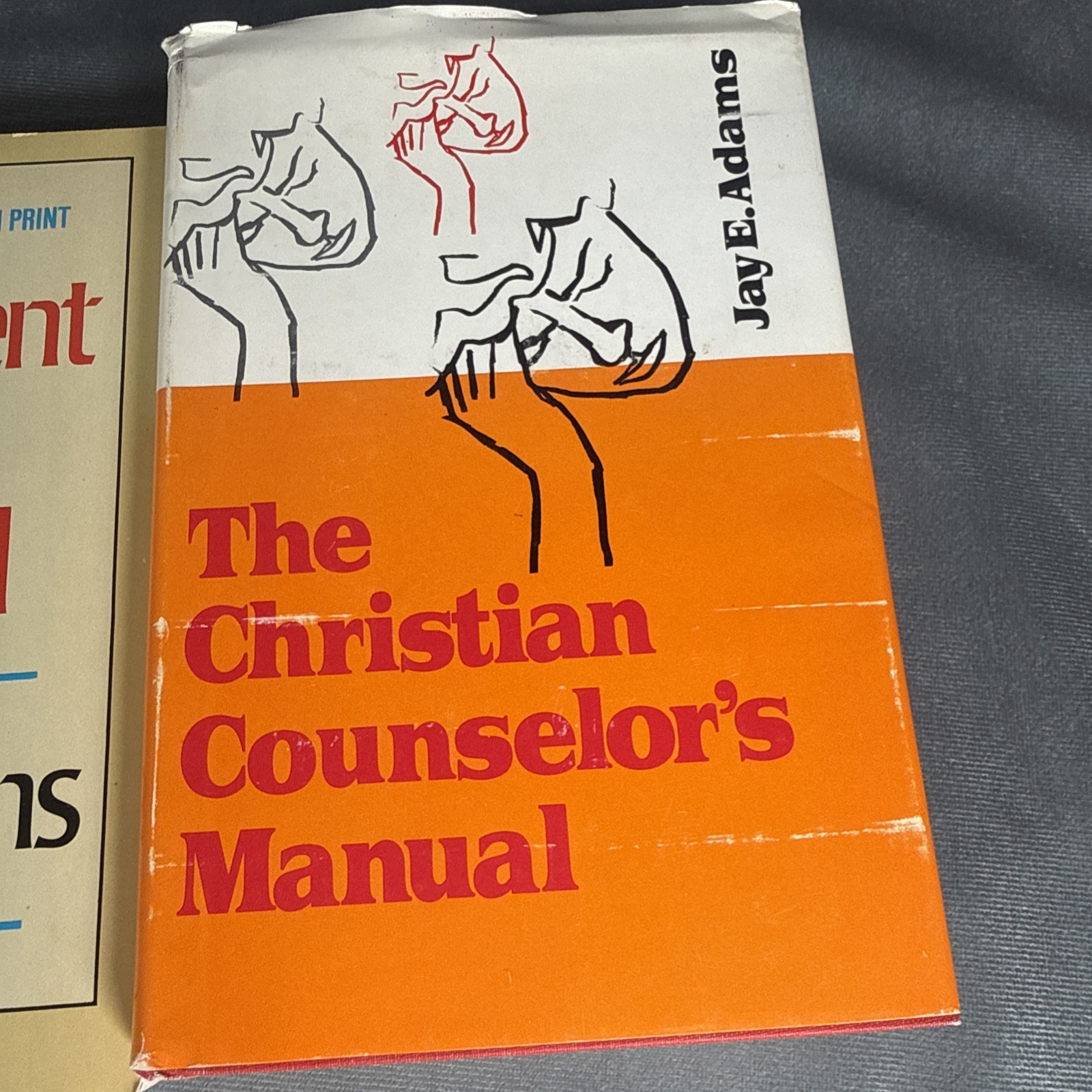 JAY E. ADAMS Library books Christian Counseling Marriage Manual Lot 3