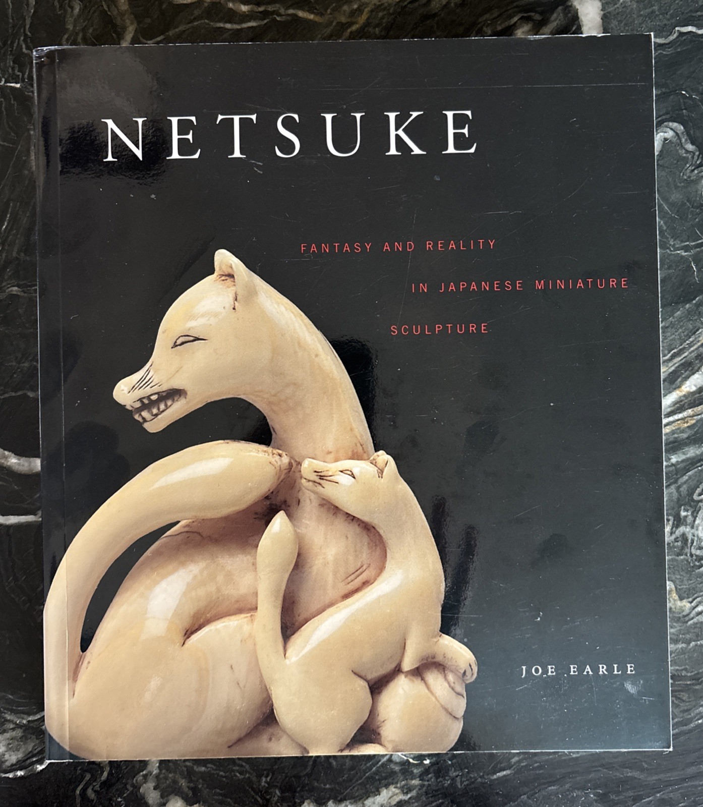 Netsuke : Fantasy and Reality in Japanese Miniature Sculpture by Joe Earle LN