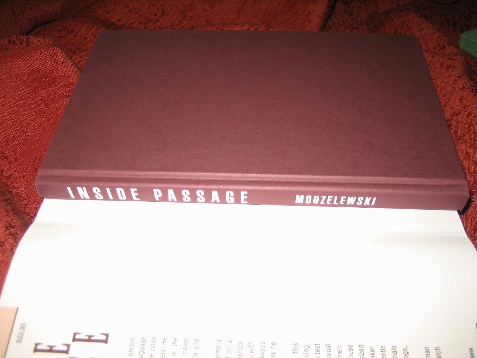 INSIDE PASSAGE MICHAEL MODZELEWSKI HD SIGNED