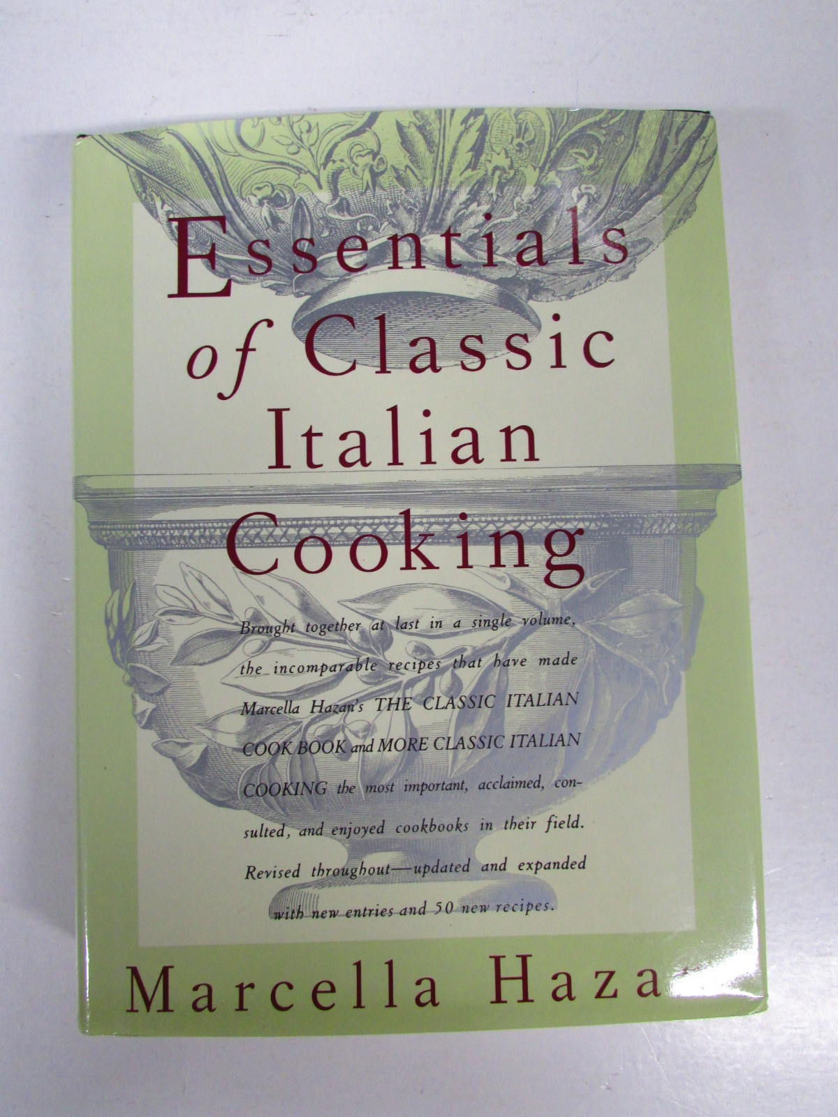 Essentials of Classic Italian Cooking by Marcella Hazan (2010, Hardcover)