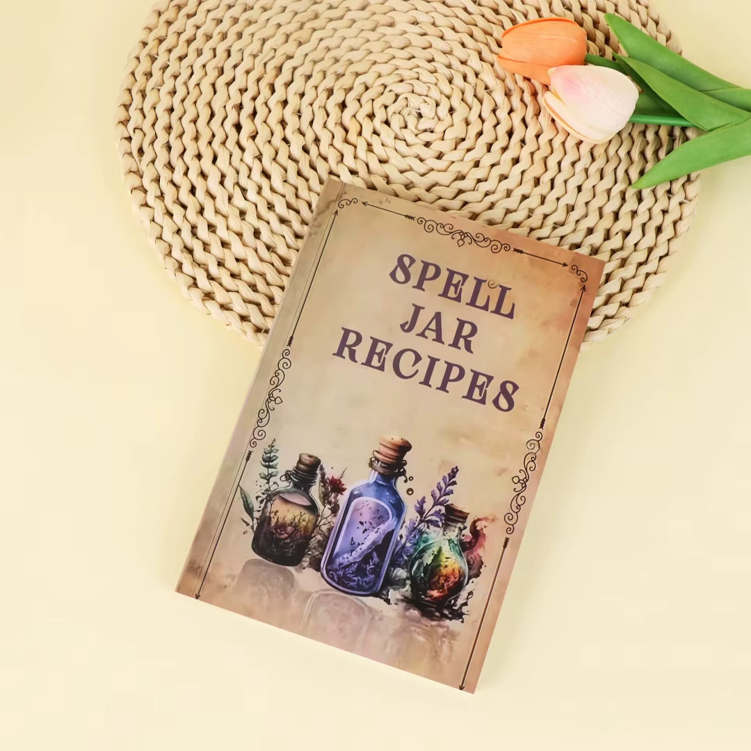Spell Jar Recipes Witch Spell Book Fun Kids Magical Toy Book Essential Old spell
