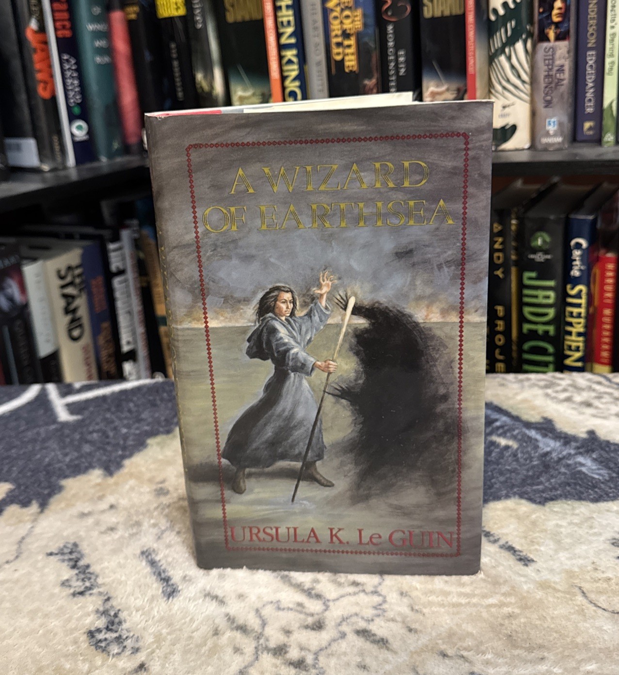 A Wizard of Earthsea – Ursula K Le Guin (1991, Hardcover) Atheneum Edition, VG