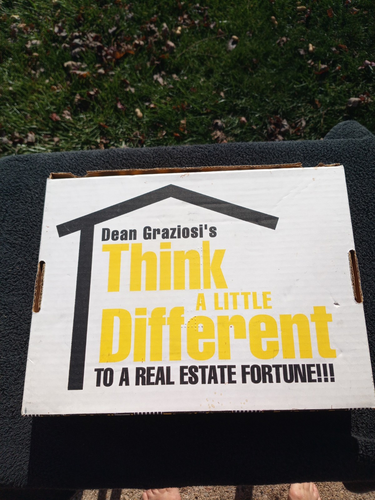 Dean Graziosi’s Think a Little Different to a Real Estate Fortune Box Set Exc Cn