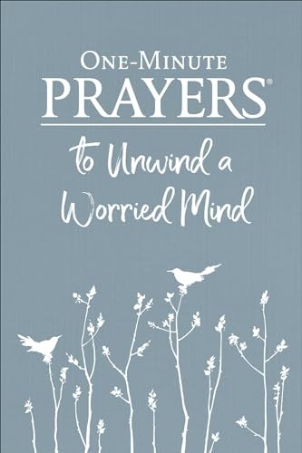 One-Minute Prayers (R) to Unwind a Worried Mind by Lyda Hope Hardback Book The