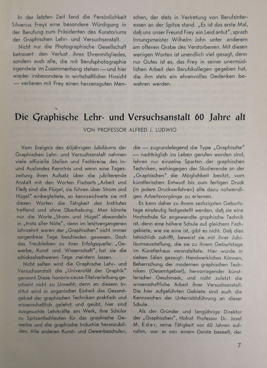 Jahrbuch der Photographischen Gesellschaft in Wien 1947/48. o. A.: