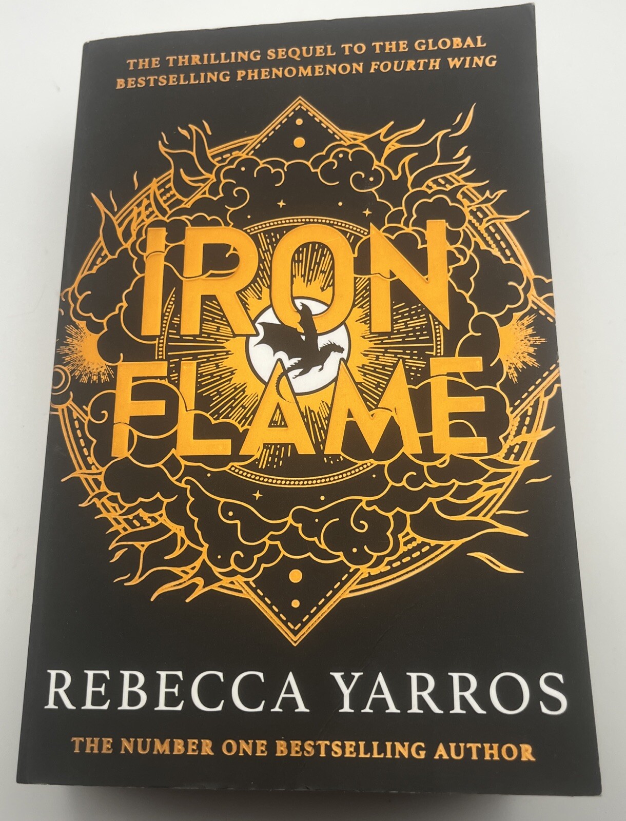 Iron Flame Paperback by Rebecca Yarros Bonus Chapter Free Shipping
