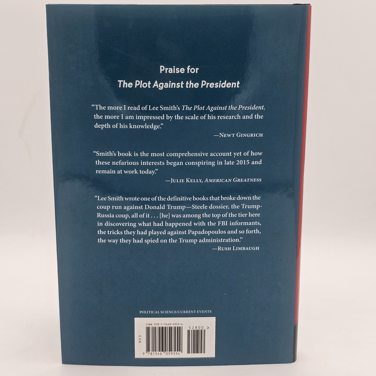 The Permanent Coup Lee Smith 2020 1st Ed HC w/DJ Trump Politics