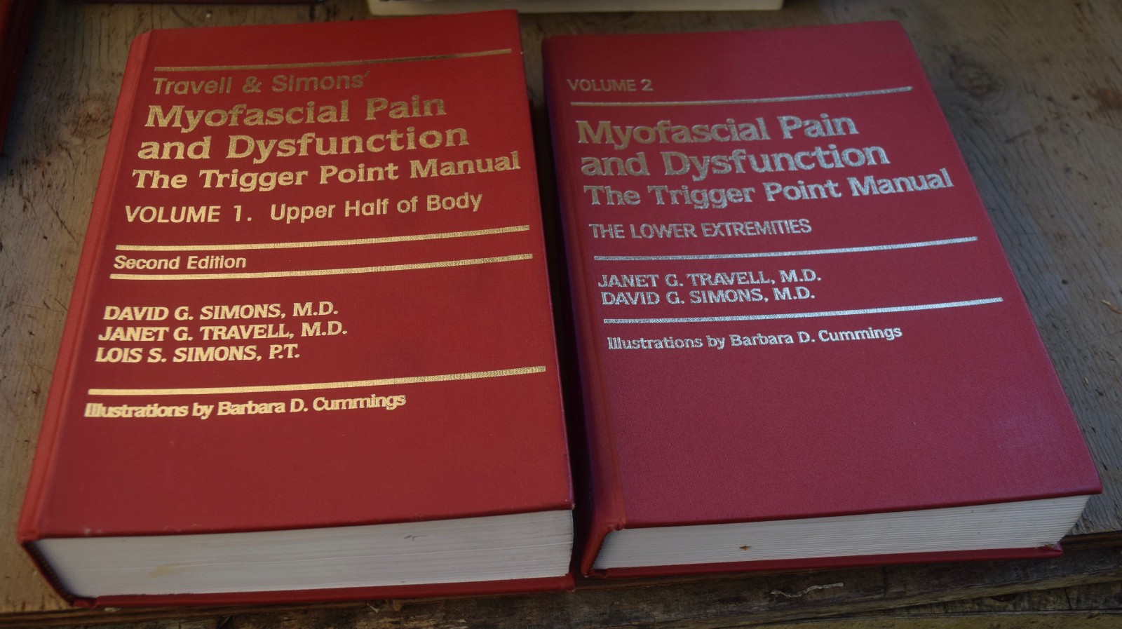 Myofascial Pain and Dysfunction: The Trigger Point Manual 2-Vol. Set by Travell