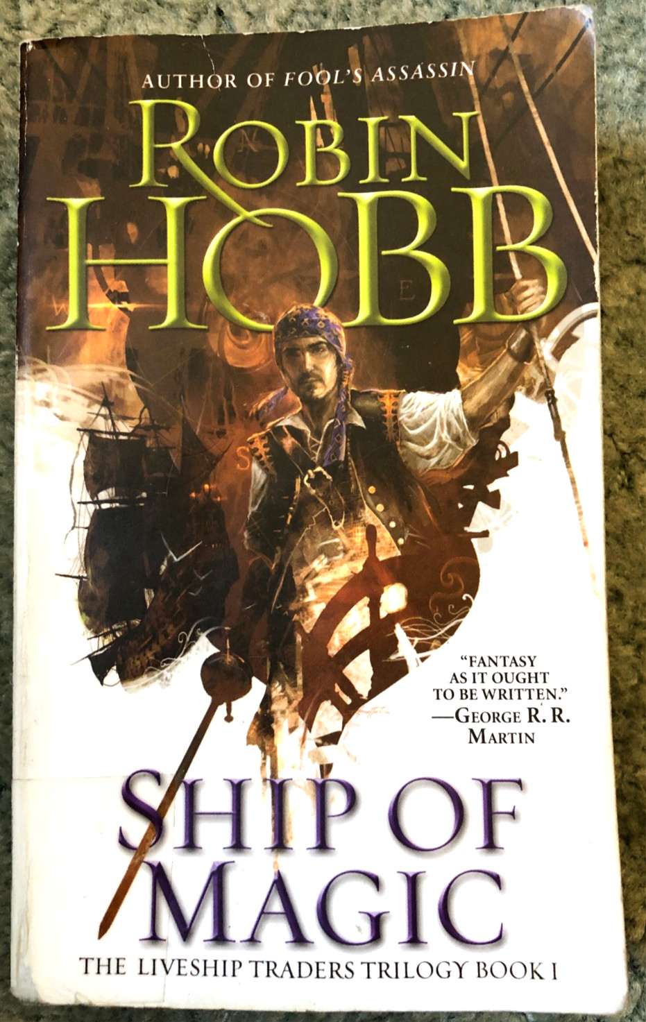 Ship of Magic, Robin Hobb, Del Rey paperback, 17th printing