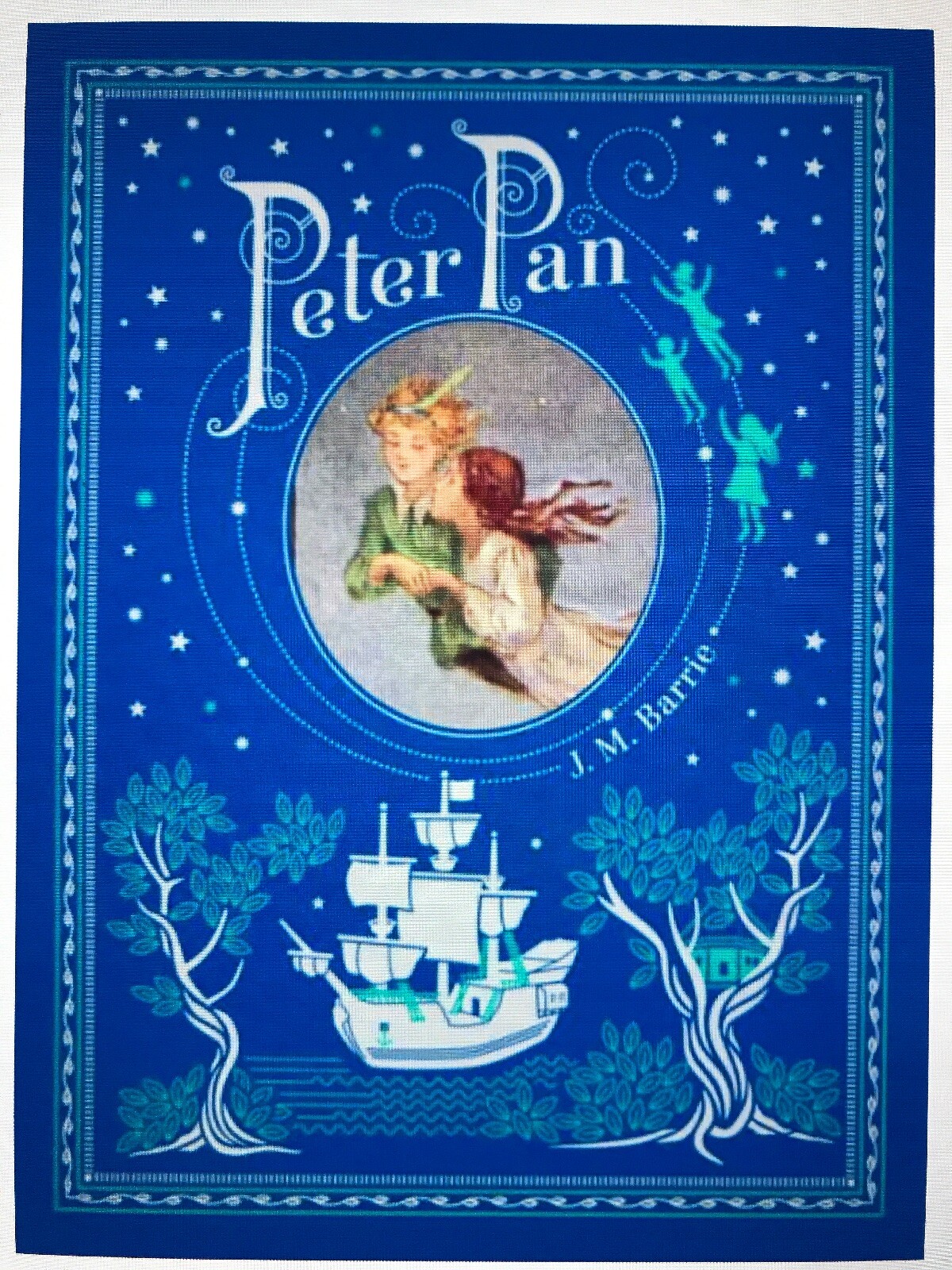 ❤️PETER PAN By Barrie SEALED Book Leather Bound Illustrated Hardcover NEW