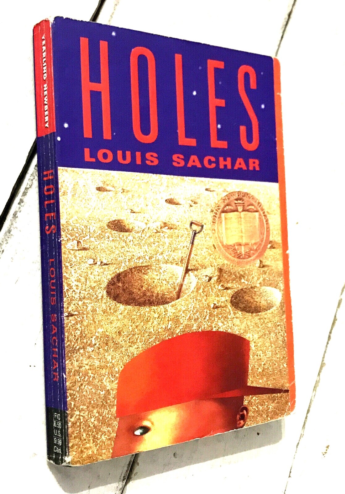 Holes Louis Sachar Paperback 2000 Reprint YA Adventure Classic Bestseller