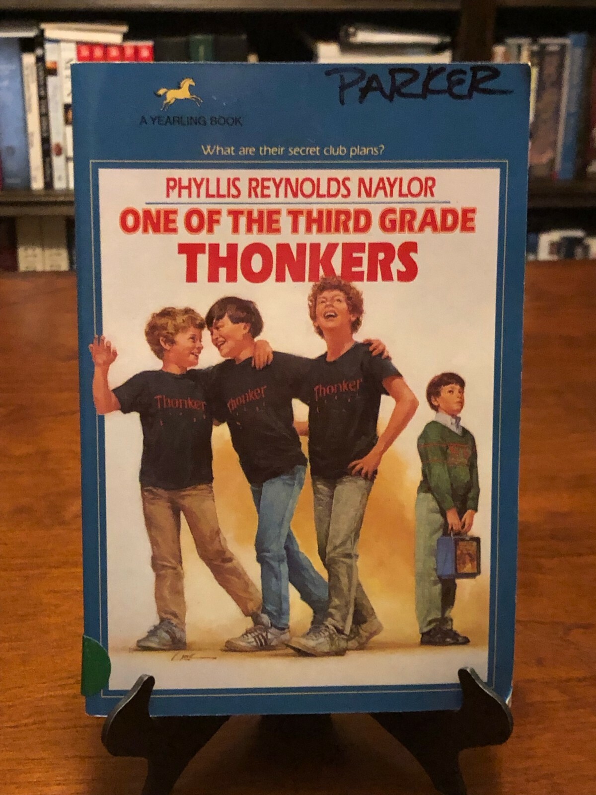 ONE OF THE THIRD GRADE THONKERS by Phyllis Reynolds Naylor (Like New Condition)