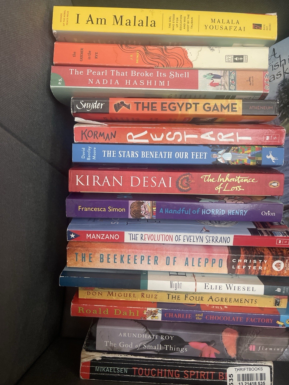 Mixed Book Lot – 15 Titles – YA, Memoir, Fiction, Classics, Award Winners (USED)