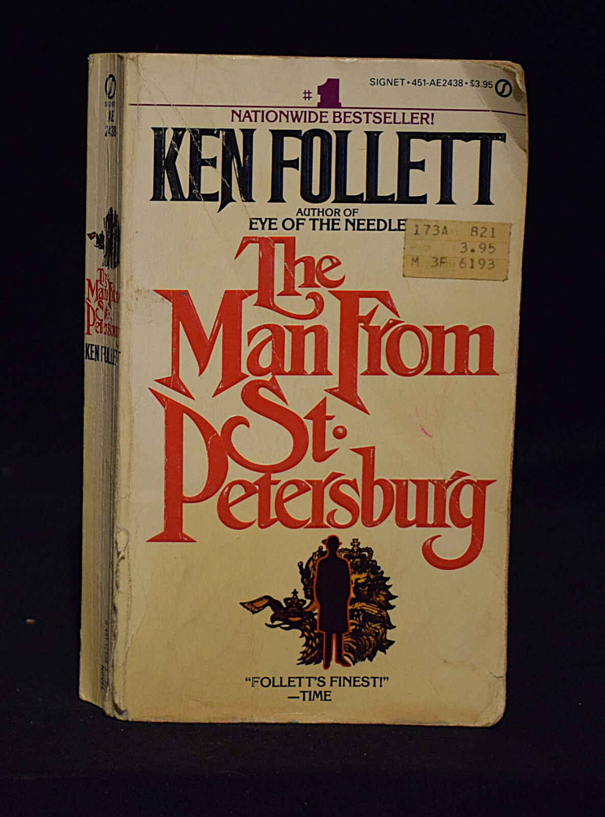 The Man From St. Petersburg by Ken Follett~Vintage~c 1983~Paperback~Pages 343